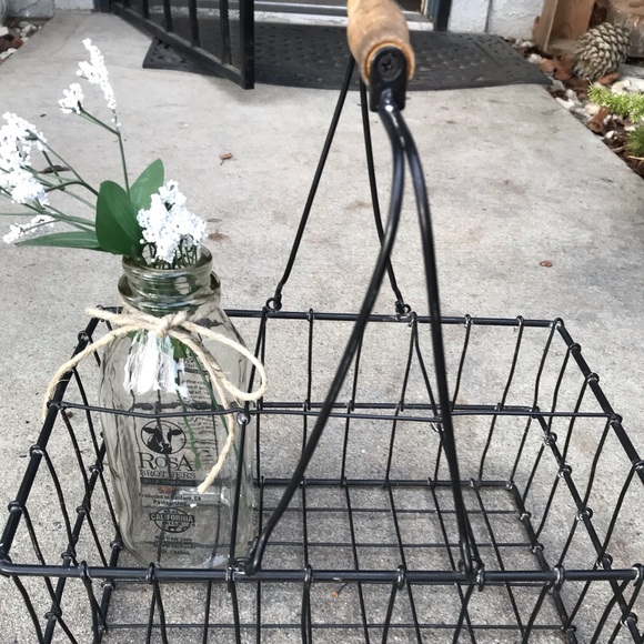 Other - Vintage milk crate/basket